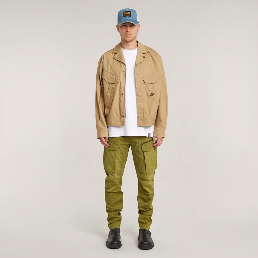 G-Star RAW Rovic Broek Zip 3D Regular Tapered Groen Heren - Foto 2