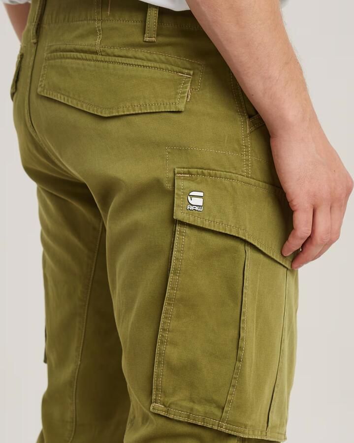 G-Star RAW Rovic Broek Zip 3D Regular Tapered Groen Heren - Foto 6