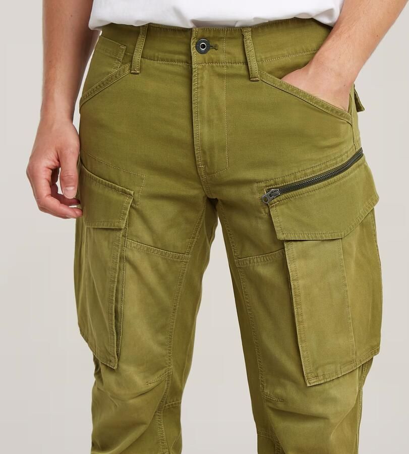 G-Star RAW Rovic Broek Zip 3D Regular Tapered Groen Heren - Foto 4