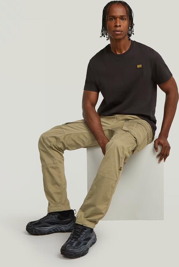 G-Star RAW Rovic Broek Zip 3D Regular Tapered Groen Heren - Foto 4