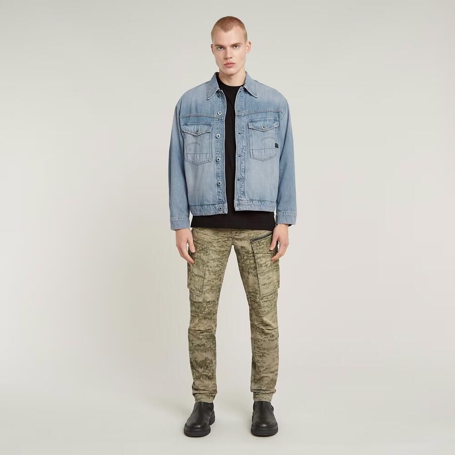 G-Star Raw Regular fit cargobroek van puur katoen model 'Rovic'