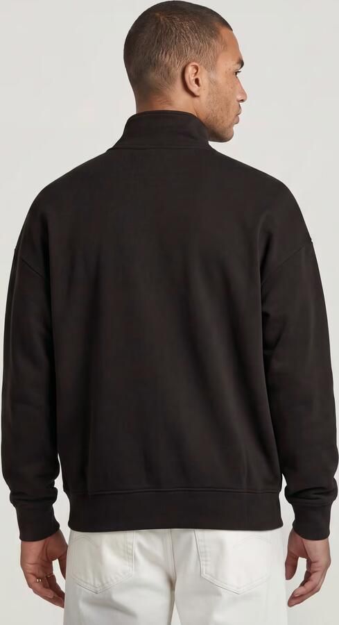 G-Star RAW Rovic Full Zip Loose Sweater Zwart Heren - Foto 5