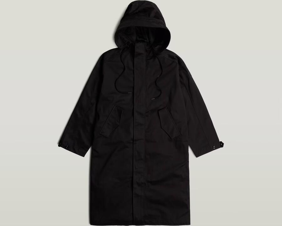 G-Star RAW Rovic Hooded Loose Parka Zwart Dames - Foto 3