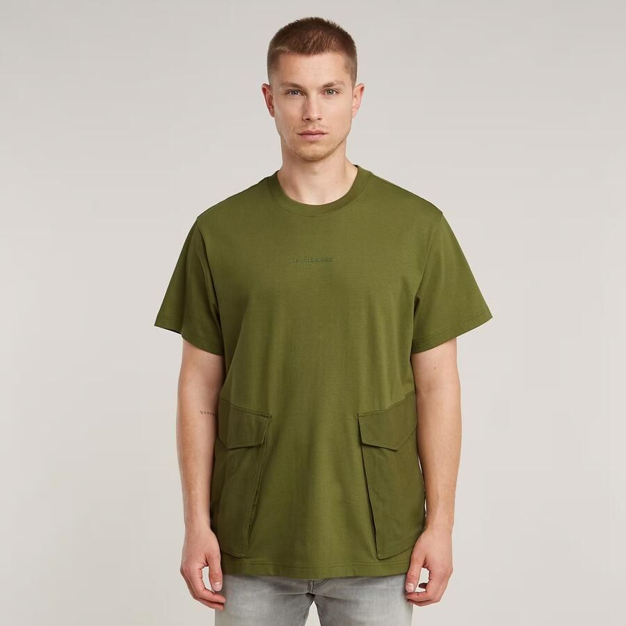 G-Star RAW Rovic Loose T-shirt Groen Heren - Foto 7