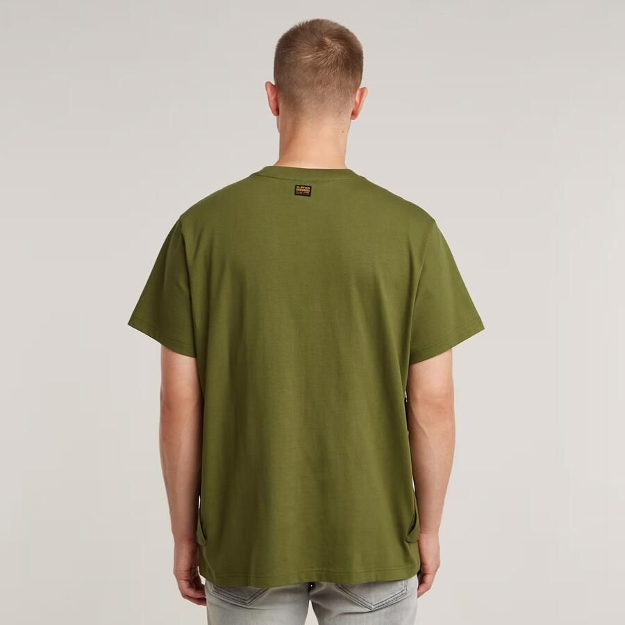 G-Star RAW Rovic Loose T-shirt Groen Heren