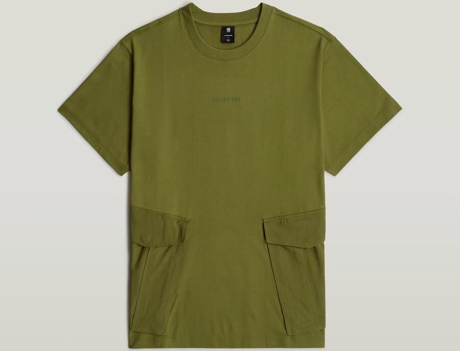 G-Star RAW Rovic Loose T-shirt Groen Heren - Foto 6