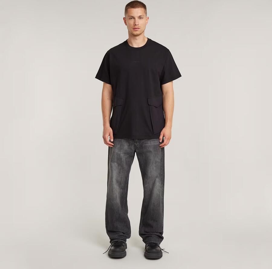 G-Star RAW Rovic Loose T-shirt Zwart Heren - Foto 4