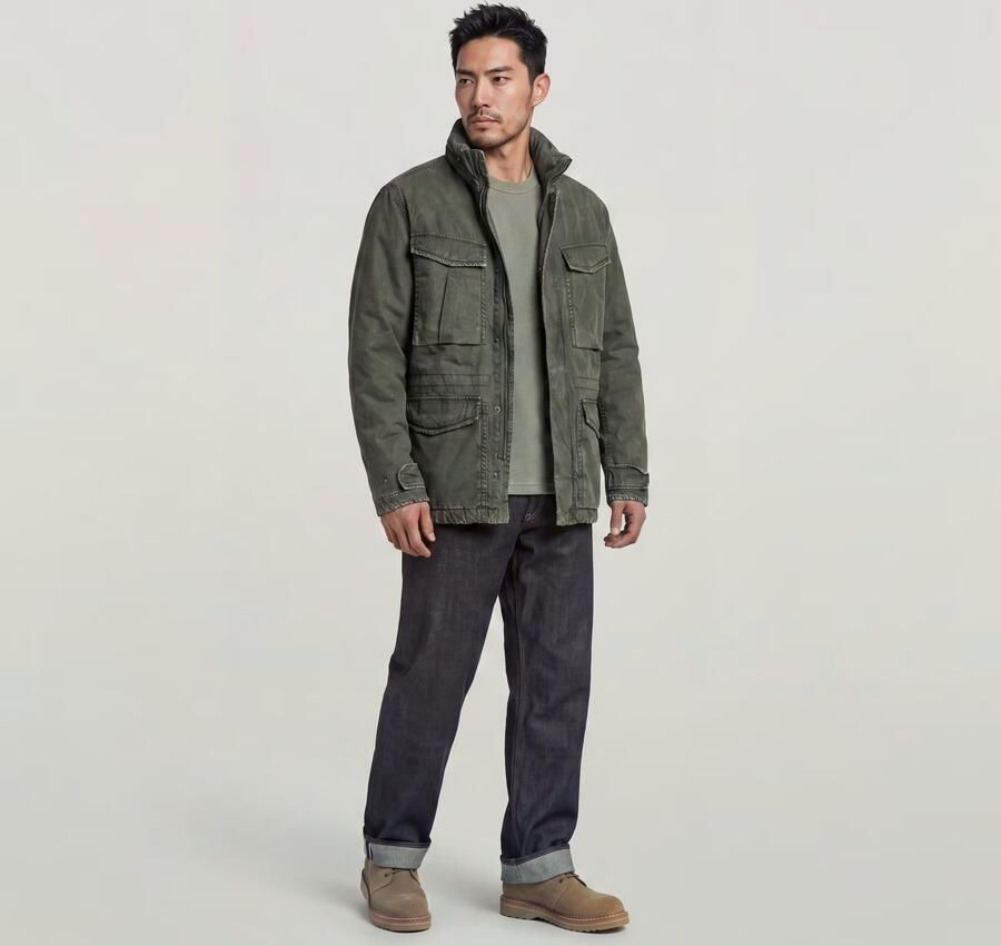 G-Star RAW Rovic Padded Field Jacket Grijs Heren - Foto 3