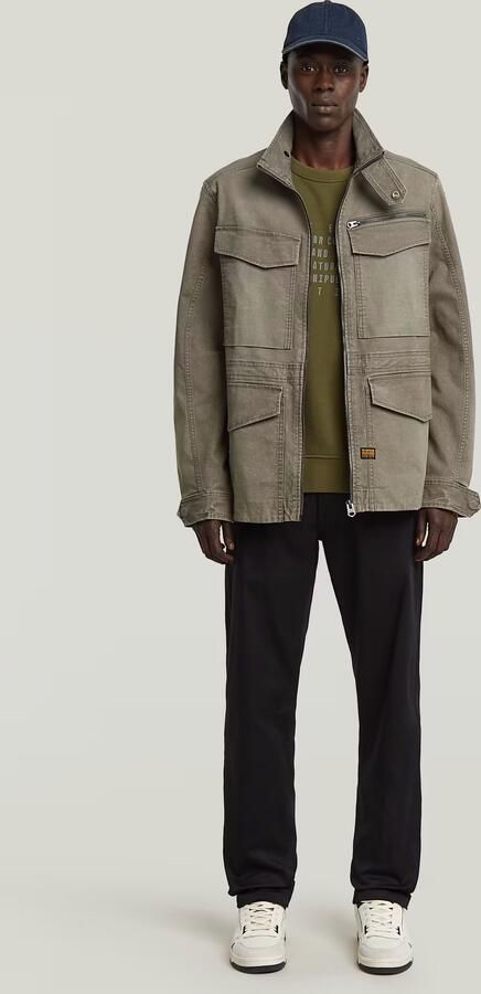 G-Star Raw Slim fit jack met klepzakken model 'Rovic' - Foto 5