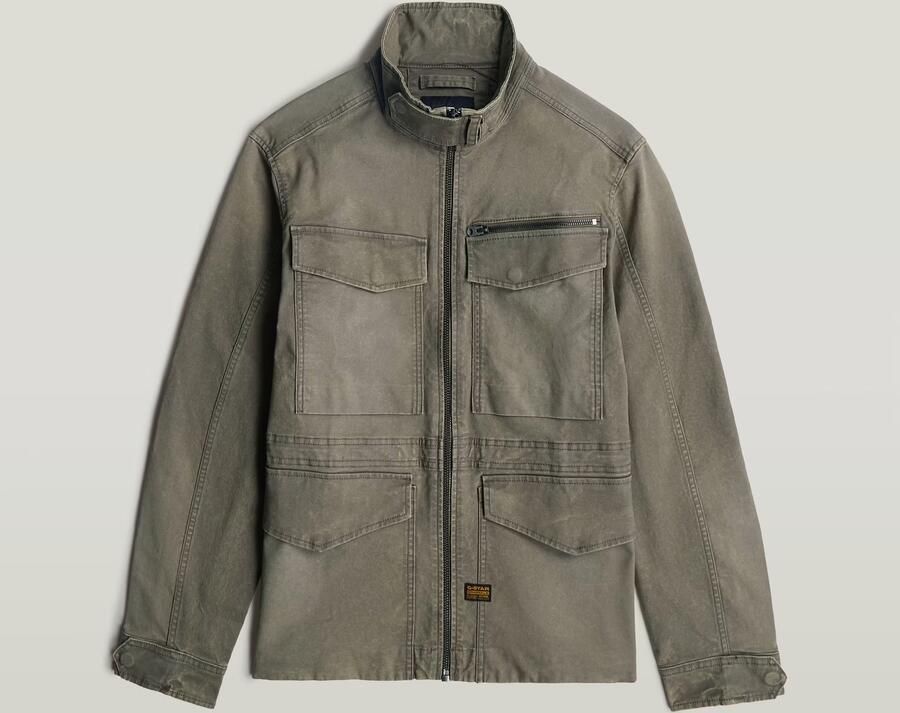 G-Star Raw Slim fit jack met klepzakken model 'Rovic' - Foto 4