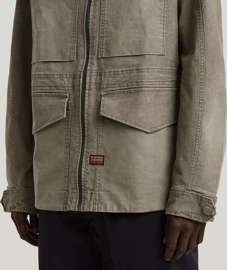 G-Star Raw Slim fit jack met klepzakken model 'Rovic' - Foto 2