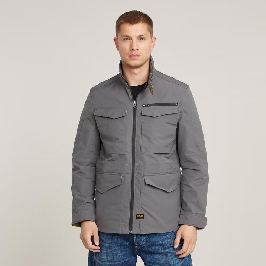 G-Star RAW Rovic Slim Field Jack Grijs Heren - Foto 7