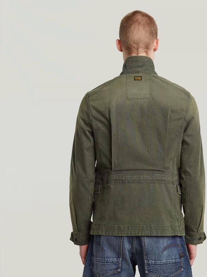 G-Star Raw Slim fit jack met klepzakken model 'Rovic' - Foto 4