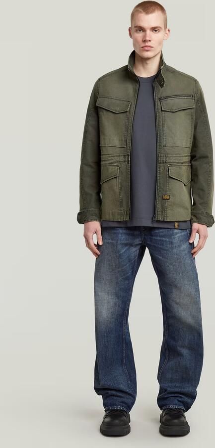 G-Star Raw Slim fit jack met klepzakken model 'Rovic' - Foto 6