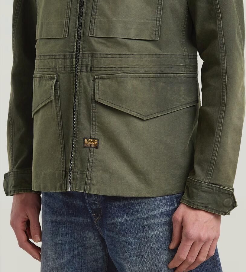 G-Star Raw Slim fit jack met klepzakken model 'Rovic' - Foto 2