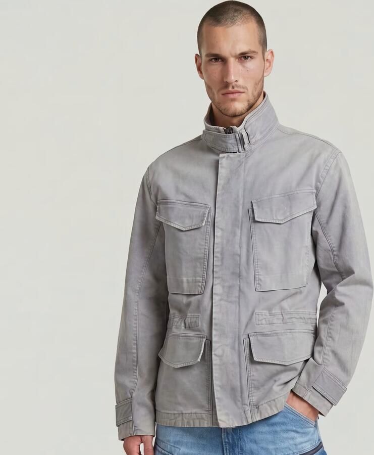G-Star RAW Rovic Slim Field Jack Grijs Heren - Foto 4