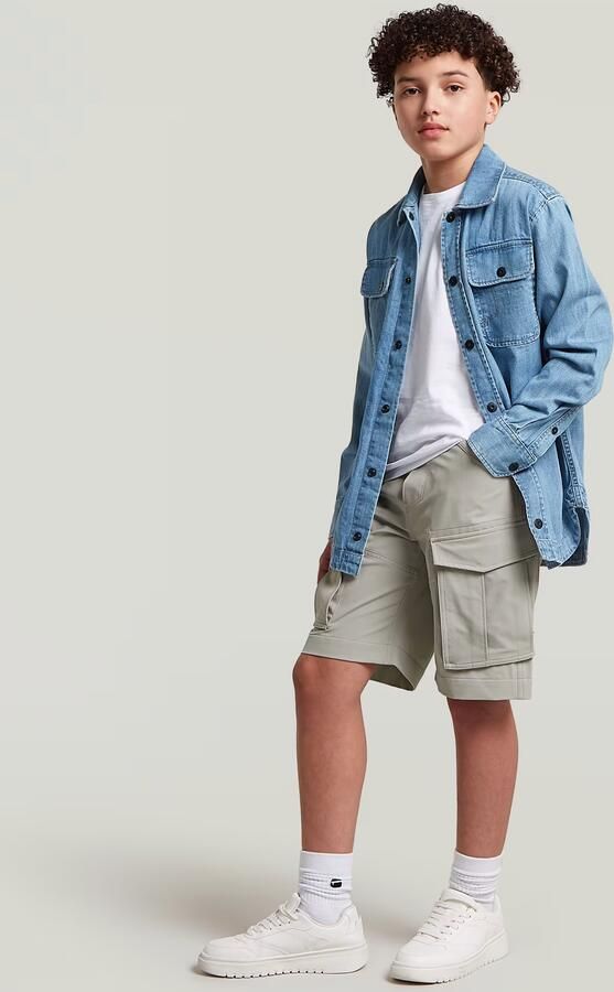 G-Star RAW Rovic Tech Short voor jongens Grijs jongens - Foto 7