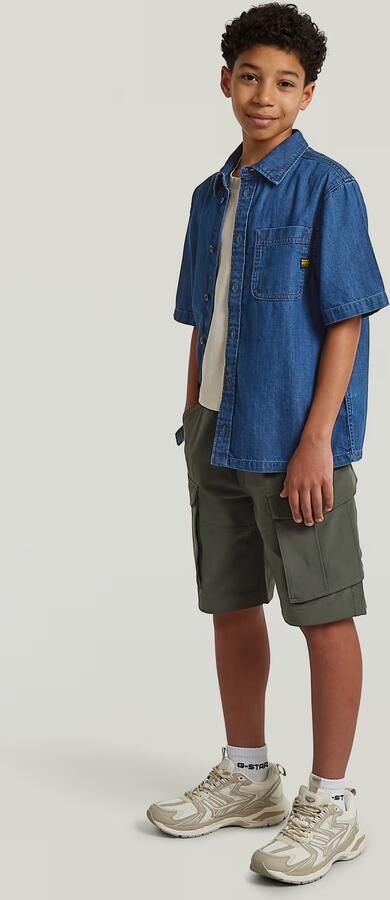 G-Star RAW Rovic Tech Short voor jongens Groen jongens - Foto 9