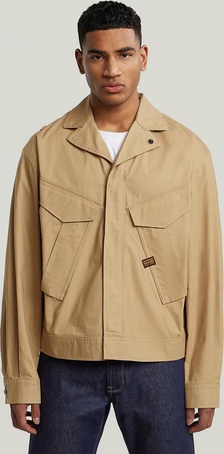 G-Star RAW Rovic Trucker Jack Beige Heren - Foto 7