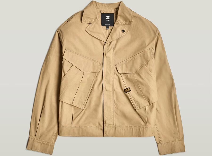 G-Star RAW Rovic Trucker Jack Beige Heren - Foto 3