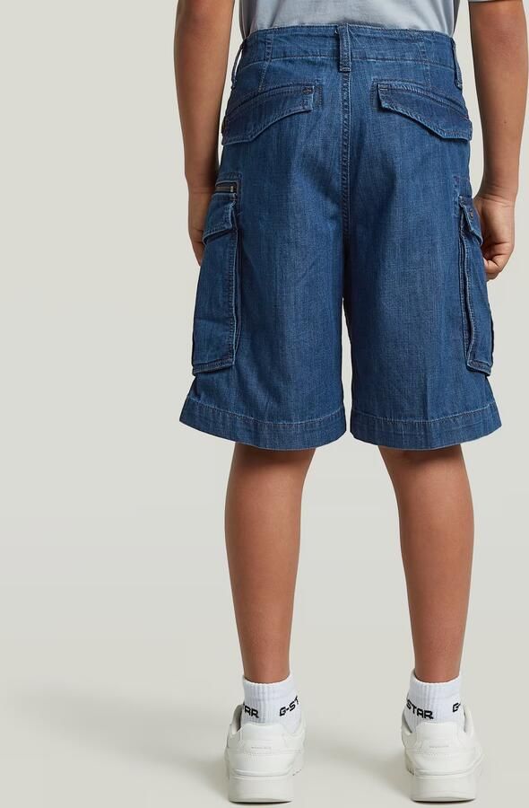 G-Star RAW Rovic Zip 1 2 Short voor jongens Donkerblauw jongens - Foto 4