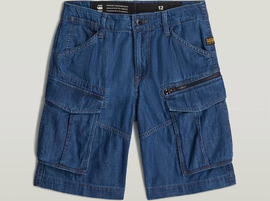 G-Star RAW Rovic Zip 1 2 Short voor jongens Donkerblauw jongens - Foto 3