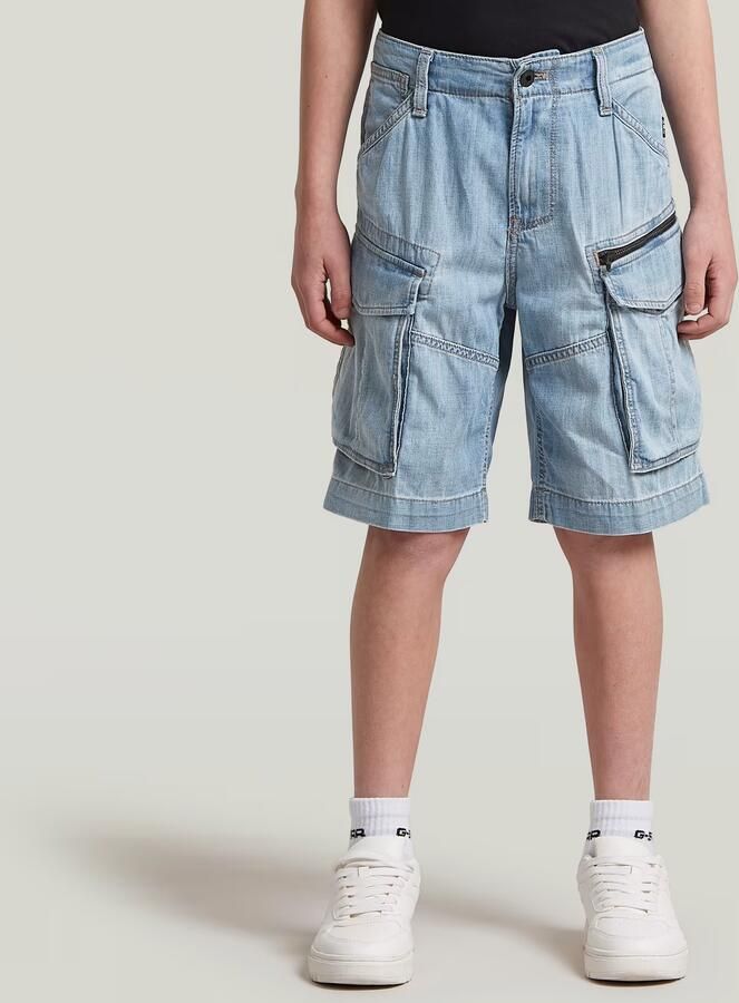 G-Star RAW Rovic Zip 1 2 Short voor jongens Lichtblauw jongens