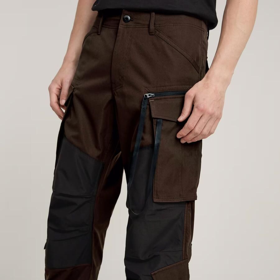 G-Star RAW Rovic Zip 3D Loose Broek Bruin Heren