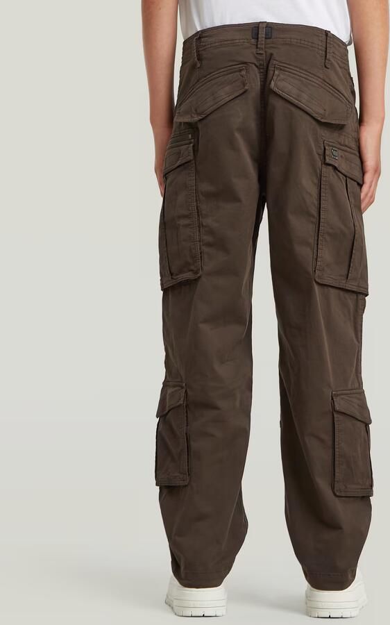 G-Star RAW Rovic Zip 3D Loose Cargobroek voor jongens Bruin jongens - Foto 3