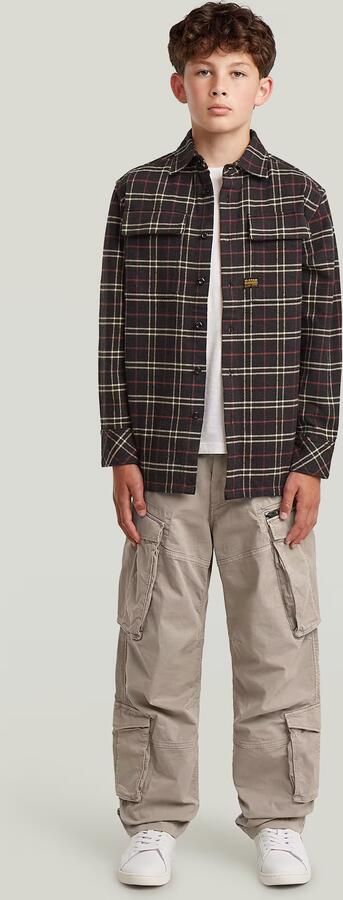 G-Star RAW Rovic Zip 3D Loose Cargobroek voor jongens Grijs jongens - Foto 6