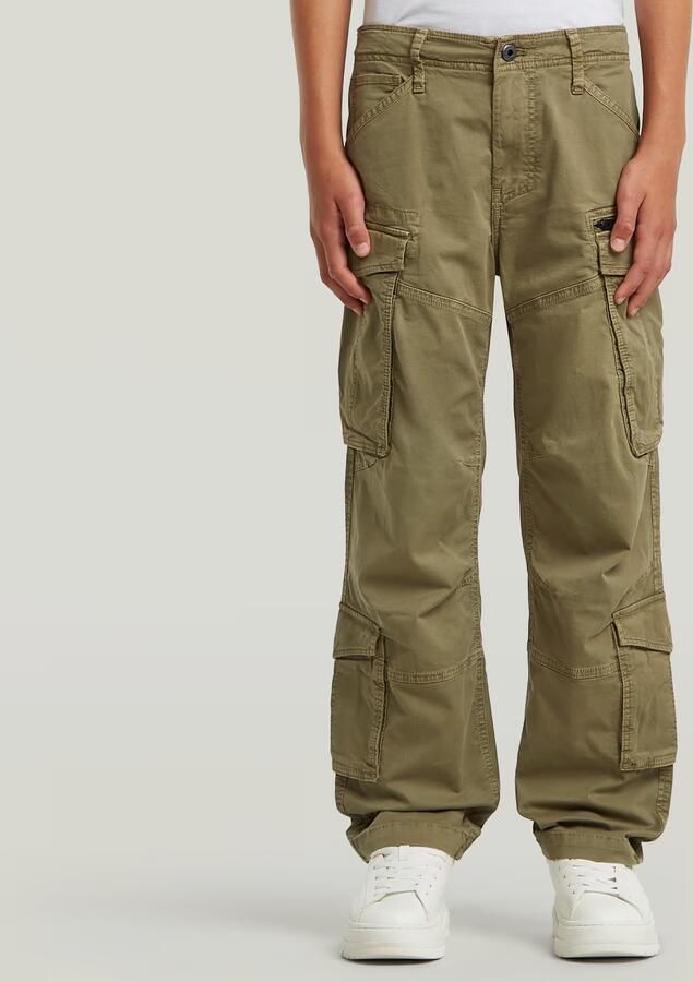 G-Star RAW Rovic Zip 3D Loose Cargobroek voor jongens Groen jongens - Foto 8