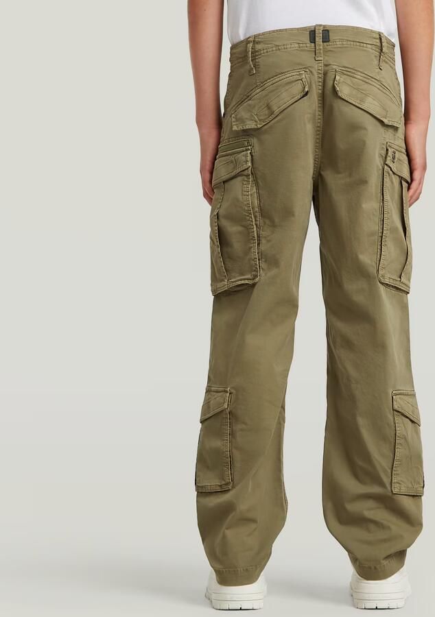 G-Star RAW Rovic Zip 3D Loose Cargobroek voor jongens Groen jongens - Foto 6
