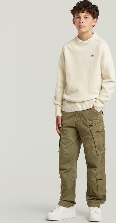 G-Star RAW Rovic Zip 3D Loose Cargobroek voor jongens Groen jongens - Foto 7