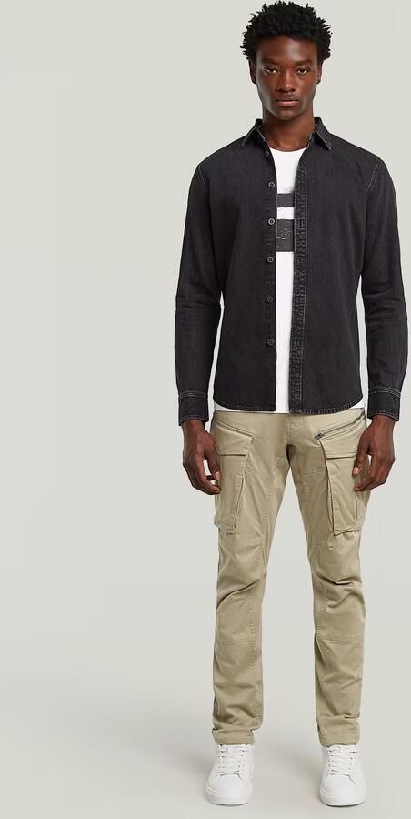 G-Star Raw Straight tapered fit cargobroek met stretch model 'Rovic' - Foto 20