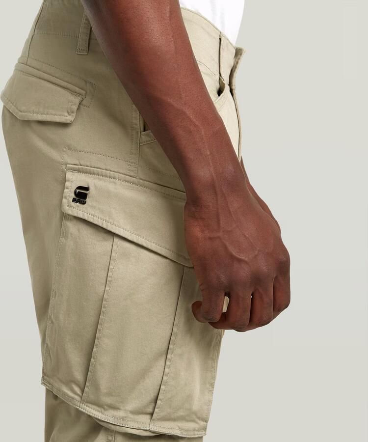 G-Star Raw Straight tapered fit cargobroek met stretch model 'Rovic' - Foto 12