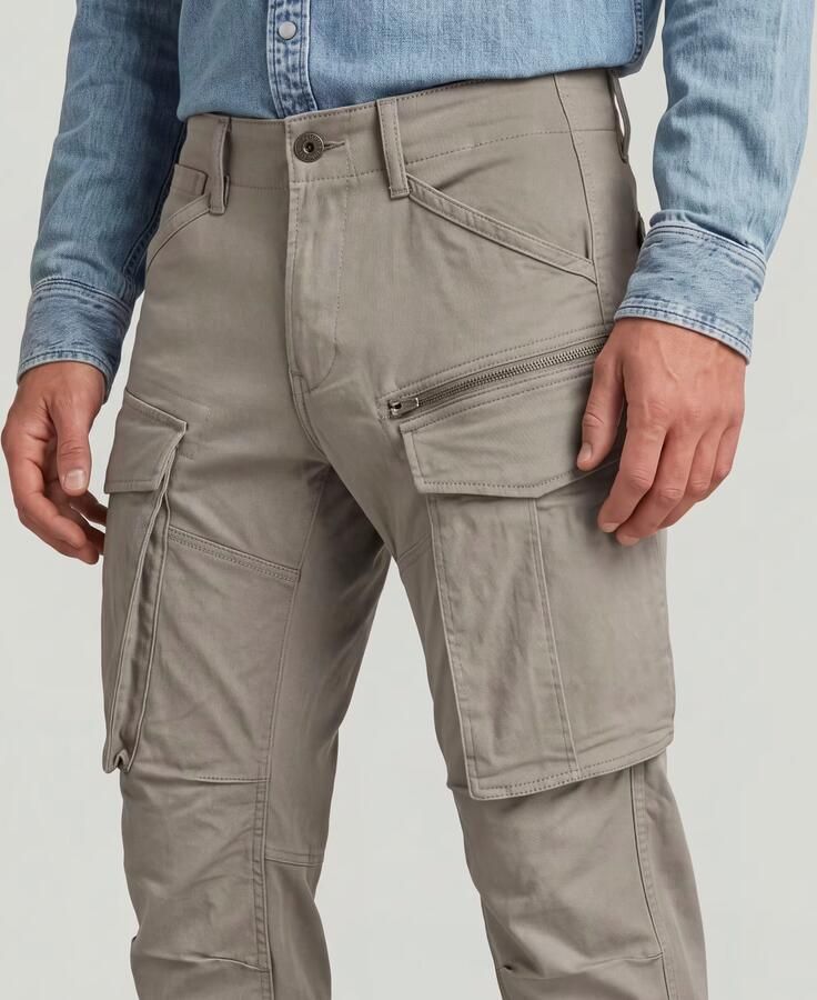 G-Star RAW Rovic Zip 3D Regular Tapered Broek Beige Heren - Foto 8