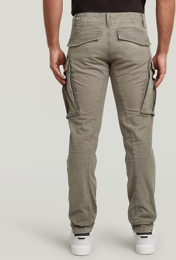 G-Star Raw Regular fit broek met cargozakken model 'Rovic zip 3d' - Foto 6
