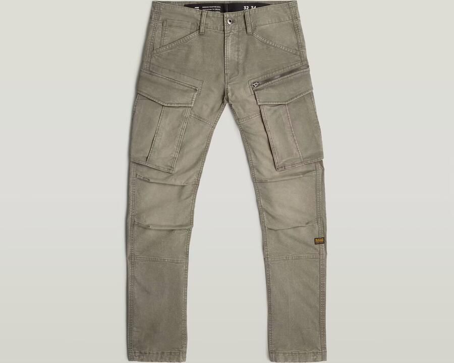 G-Star Raw Regular fit broek met cargozakken model 'Rovic zip 3d' - Foto 3
