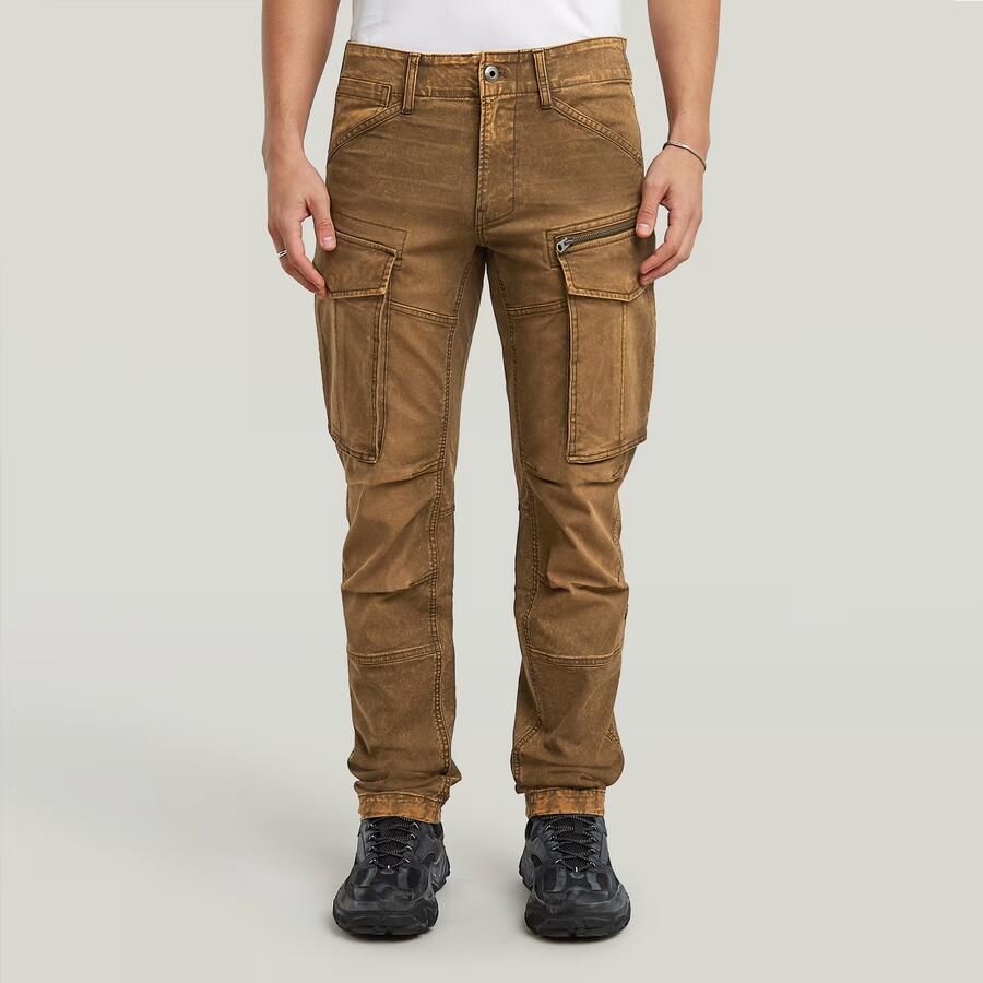 G-Star RAW Rovic Zip 3D Regular Tapered Broek Bruin Heren - Foto 7
