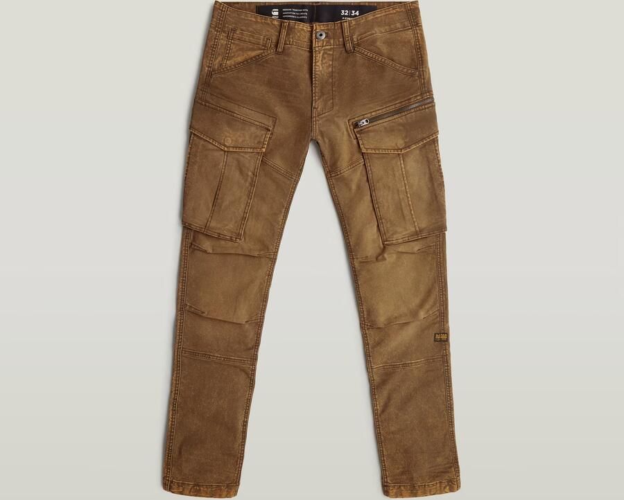 G-Star RAW Rovic Zip 3D Regular Tapered Broek Bruin Heren - Foto 3