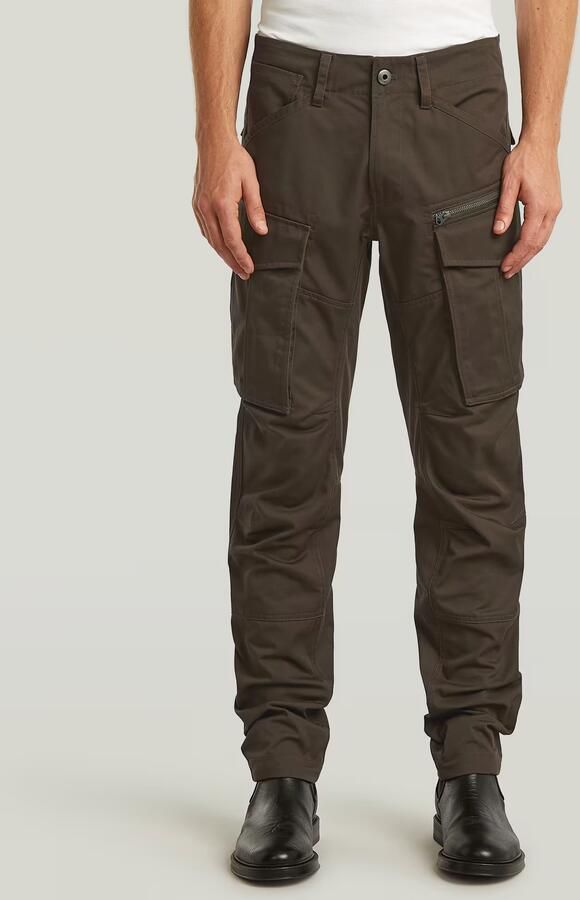 G-Star RAW Rovic Zip 3D Regular Tapered Broek Bruin Heren