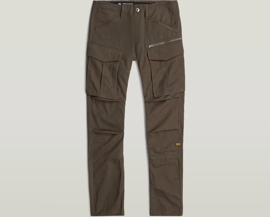 G-Star RAW Rovic Zip 3D Regular Tapered Broek Bruin Heren - Foto 4