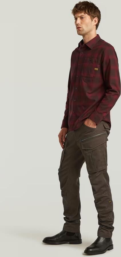 G-Star RAW Rovic Zip 3D Regular Tapered Broek Bruin Heren - Foto 5