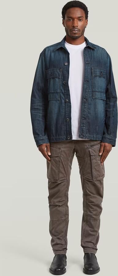 G-Star RAW Rovic Zip 3D Regular Tapered Broek Bruin Heren - Foto 5