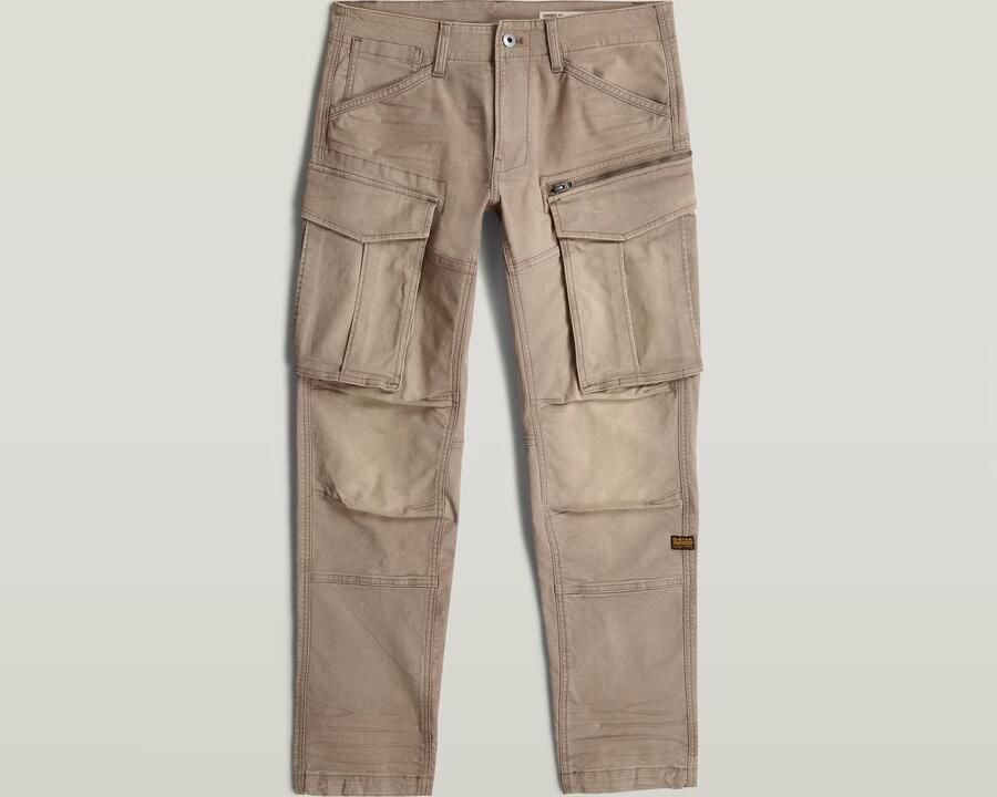 G-Star RAW Rovic Zip 3D Regular Tapered Broek Bruin Heren