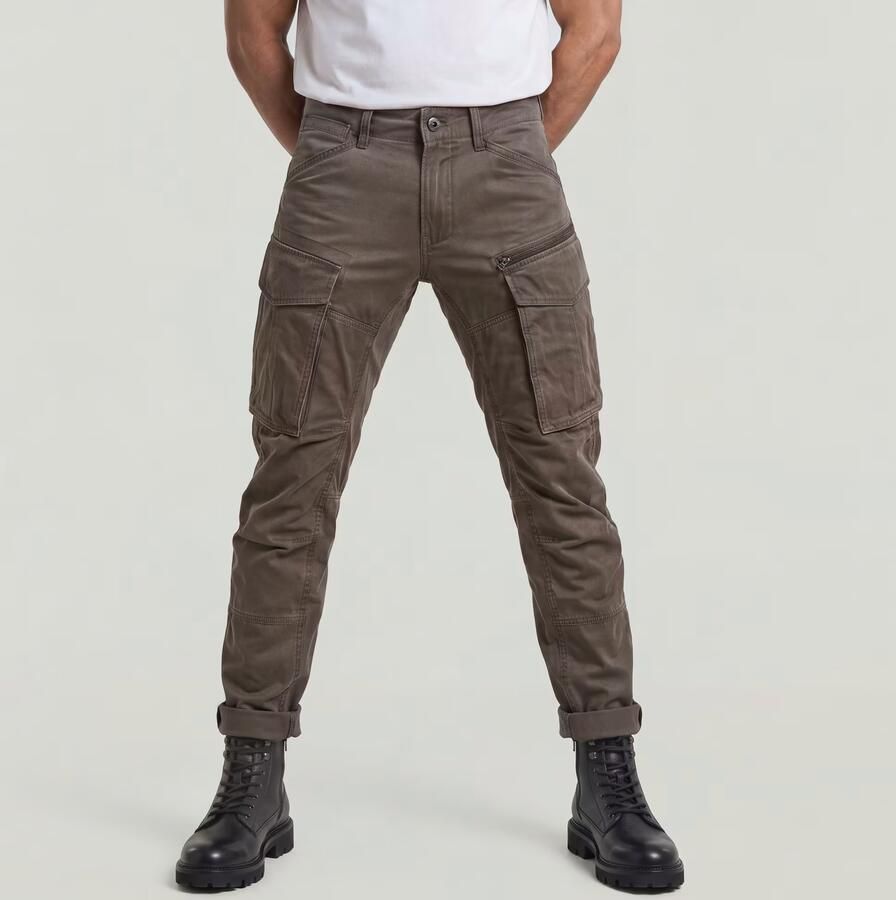 G-Star RAW Rovic Zip 3D Regular Tapered Broek Bruin Heren - Foto 5