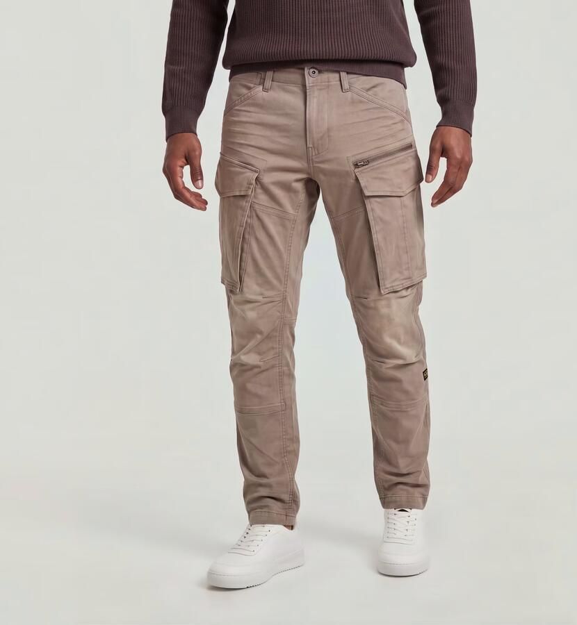 G-Star RAW Rovic Zip 3D Regular Tapered Broek Bruin Heren - Foto 4