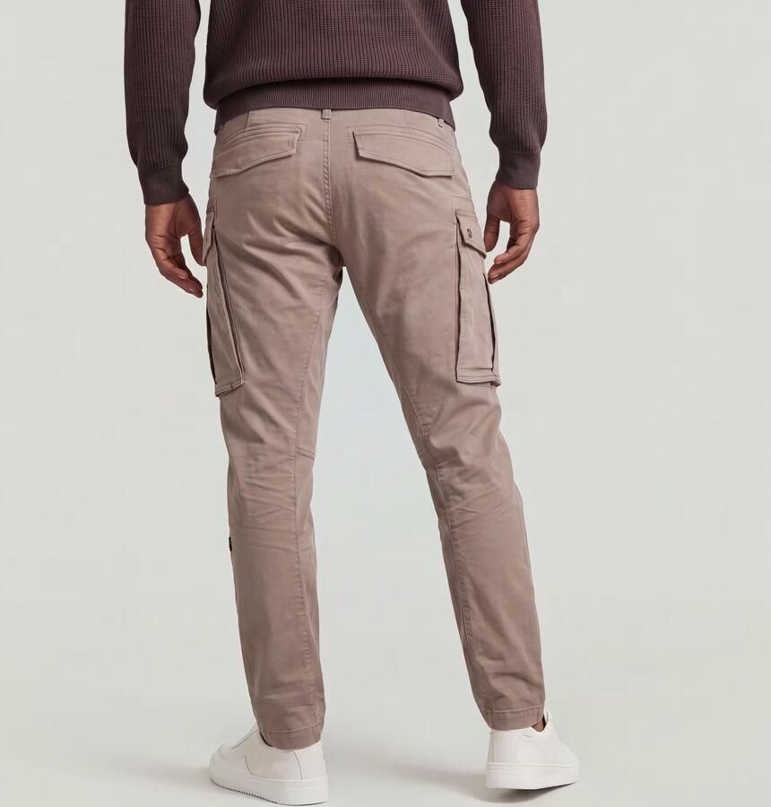 G-Star RAW Rovic Zip 3D Regular Tapered Broek Bruin Heren - Foto 3