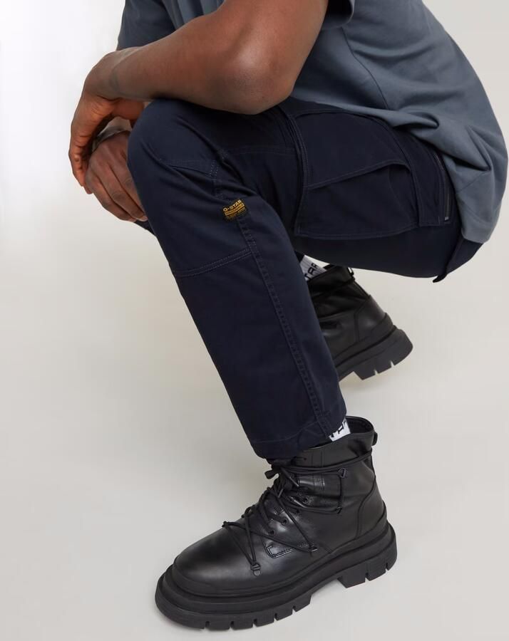 G-Star RAW Rovic Zip 3D Regular Tapered Broek Donkerblauw Heren - Foto 10