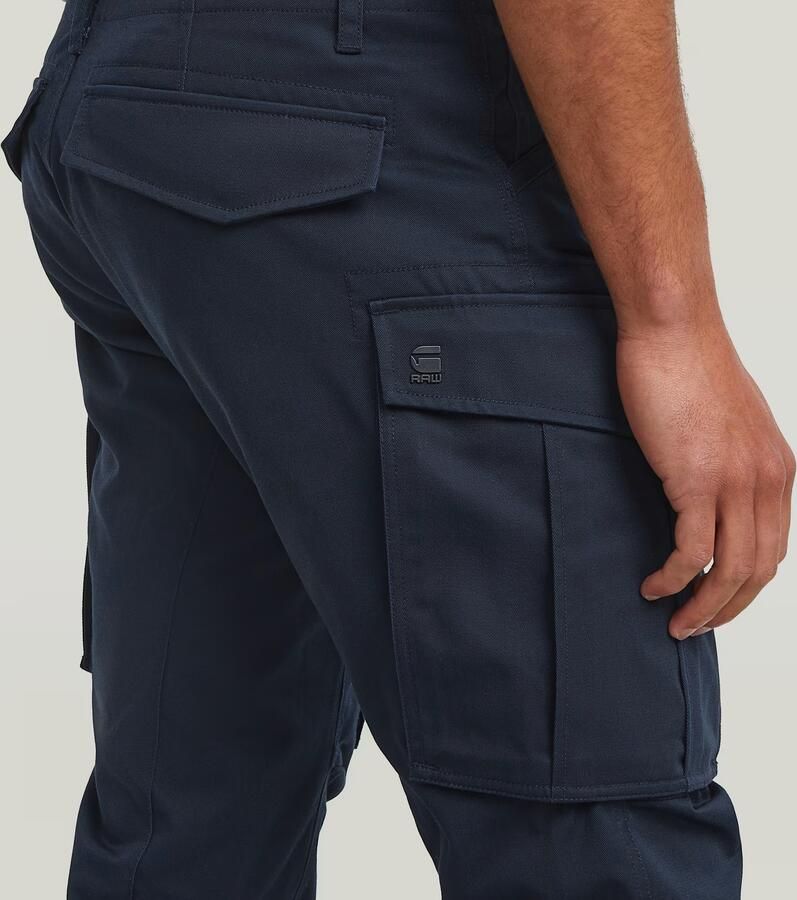 G-Star RAW Rovic Zip 3D Regular Tapered Broek Donkerblauw Heren - Foto 3